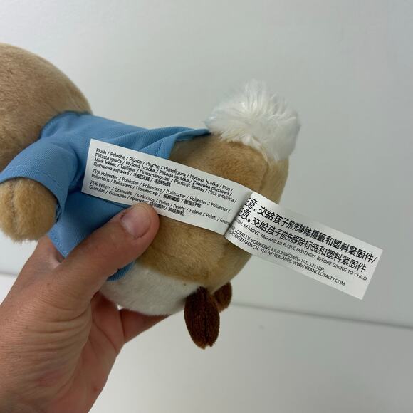 Beatrix Potter Peter Rabbit Plush Blue Jacket Frederick Warne & Co 2022 - Picture 5 of 7